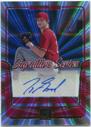 Ty Floyd 2024 Panini Donruss Signature Series Autographed RC #SS-TF