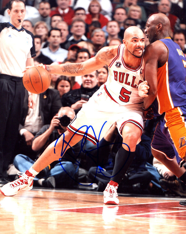 Carlos Boozer Autographed 8x10 Photo