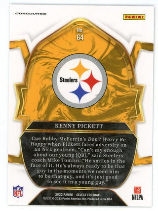 Kenny Pickett 2022 Panini Select Rookie Card #64