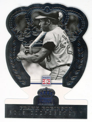 Frank Robinson 2015 Panini Crown Royale Cooperstown HOF Class of 1982 #34