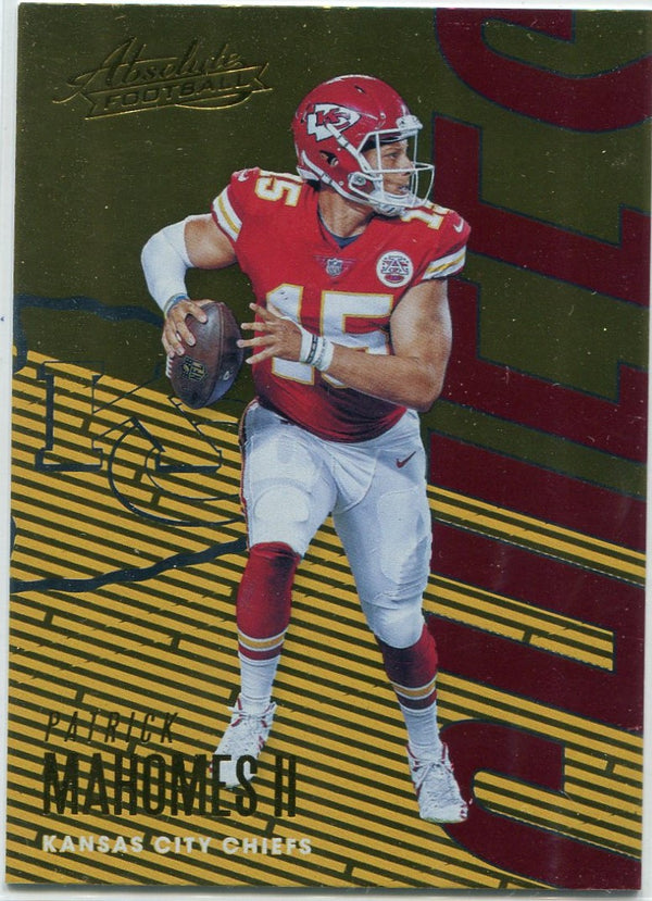 Patrick Mahomes II 2018 Panini Absolute Card #49