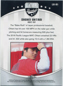Shohei Ohtani 2018 Leaf RC #LB-01