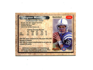 Peyton Manning 1998 Topps Bowmans Best #112 Card