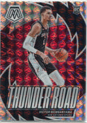 Victor Wembanyama 2023 - 2024 Panini Mosaic Thunder Road Prizm RC #8