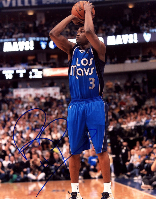 Rodrigue Beaubois Autographed 8x10 Photo