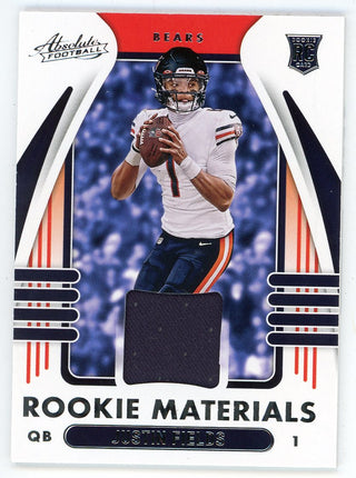 Justin Fields 2021 Panini Absolute Rookie Material Patch Relic #ARM-JFI