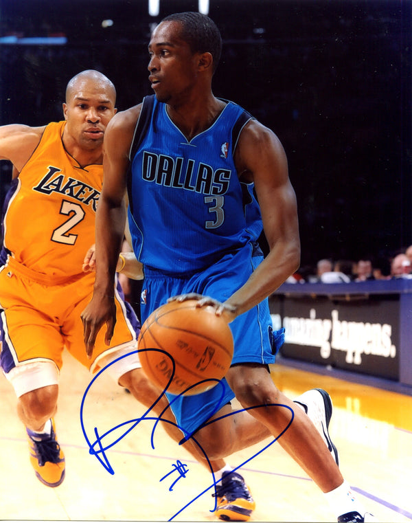 Rodrigue Beaubois Autographed 8x10 Photo
