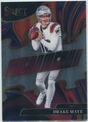 Drake Maye 2025 Panini Select Phenomenon Card #19
