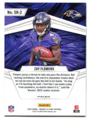 Zay Flowers 2023 Panini Rookies & Stars #SR2 Card