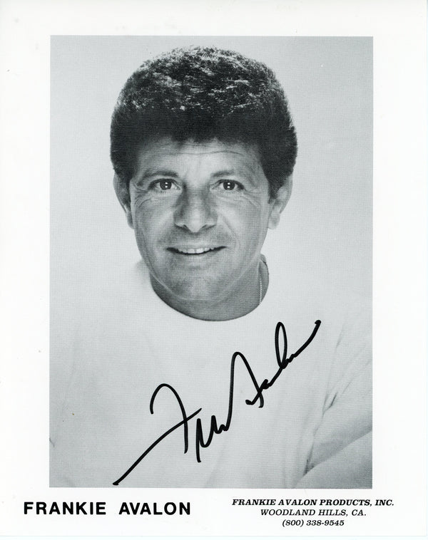 Frankie Avalon Autographed 8x10 Photo