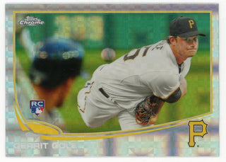 Gerrit Cole 2013 Topps Chrome Refractor Silver #210 Card