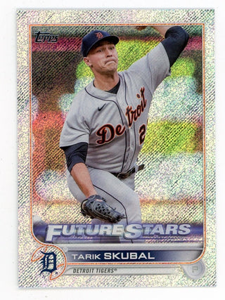 Tarik Skubal 2022 Topps Reflective Future Stars Series Two #423 Card 820/875