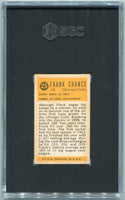 Frank Chance 1963 Bazooka Greats Card #25 SGC Graded 3