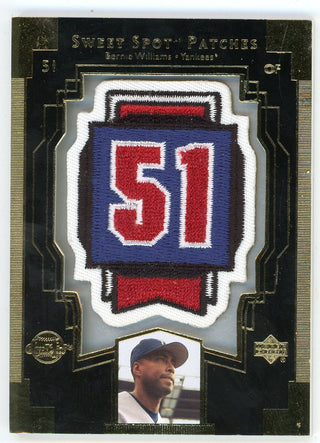 Bernie Williams 2003 Upper Deck Sweet Spot Patch Relic #BW1