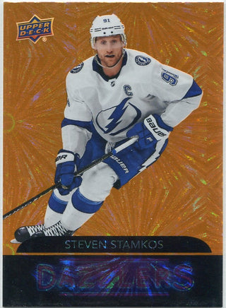 Steven Stamkos 2020 - 2021 Upper Deck Dazzlers Orange Card #DZ-38