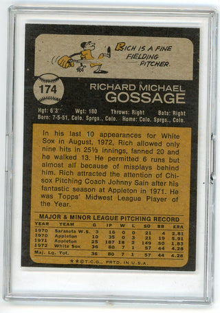 Rich Gossage 1973 Topps #174