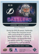Andrei Vasilevskiy 2020 - 2021 Upper Deck Dazzlers Orange Card #DZ-39