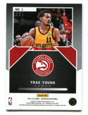 Trae Young 2021-22 Panini Obsidian #1 Magnitude Card