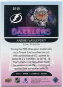 Andrei Vasilevskiy 2020 - 2021 Upper Deck Dazzlers Green Card #DZ-39