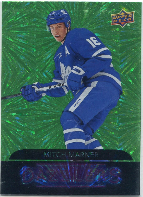 Mitch Marner 2020 - 2021 Upper Deck Dazzlers Green Card #DZ-41