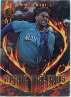 Lazaro Montes 2024 Bowman Chrome Rising Infernos RC #RI-19