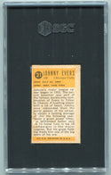 Johnny Evers 1963 Bazooka Greats Card #21 SGC Graded 3