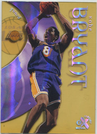 Kobe Bryant 1998 - 1999 Skybox E-X Century Card #10