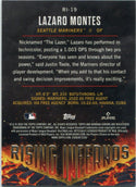 Lazaro Montes 2024 Bowman Chrome Rising Infernos RC #RI-19