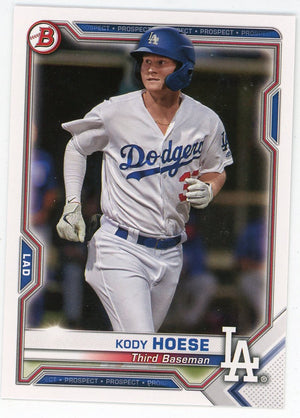 Kody Hoese 2021 Topps Bowman #BP-39