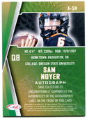 Sam Noyer 2022 Sage Red Parallel AUTO RC #A-SN