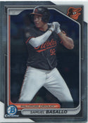 Samuel Basallo 2024 Bowman Chrome Prospect RC #BCP-38