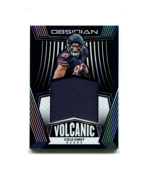 Cole Kmet 2020 Panini Obsidian Rookie Jersey Card