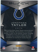 Jonathan Taylor 2024 Panini Black Sapphire Parallel Card #47 30/35