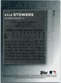 Kyle Stowers 2020 Bowman Platinum Pink Parallel RC #TOP-85 32/199