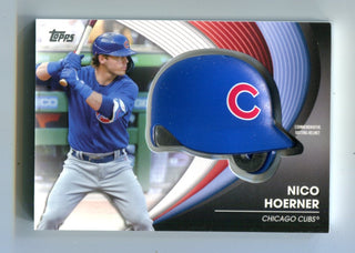 Nico Hoerner 2022 Topps Series Two Commemorative Bat Card #BHNH