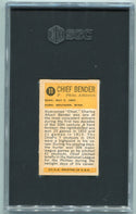 Chief Bender 1963 Bazooka Greats Card #11 SGC Graded 2