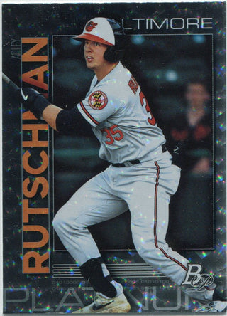 Adley Rutschman 2020 Bowman Platinum Ice Parallel RC #TOP-15