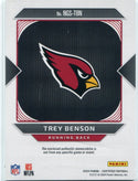 Trey Benson 2024 Panini Certified New Generation 2 Color Patch Teal Mirror Parallel RC #NGS-TBN 39/50