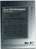 Adley Rutschman 2020 Bowman Platinum Chartreuse Parallel RC #TOP-15