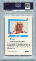 Ric Flair Autographed 1991 WCW Trading Card PSA/DNA Certified Graded 10