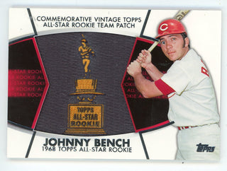 Johnny Bench Topps 1975 World Series Commemorative Patch