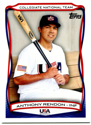 Anthony Rendon Topps USA Baseball 2010