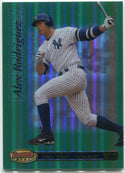 Alex Rodriguez 2007 Bowmans Best Green Refractor Card #23 227/249