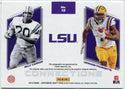 Billy Cannon/Leonard Fournette 2019 Panini Contenders Draft Picks Connections Dual Autographed MOJO Parallel Card #18 1/1