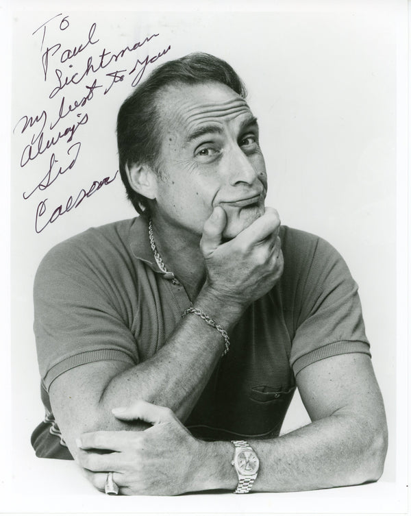 Sid Caesar Autographed 8x10 Photo