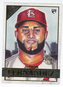 Junior Fernandez 2020 Topps Gallery Rookie Card #66