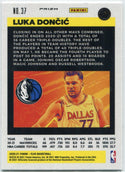 Luka Doncic 2020 - 2021 Panini Flux Cracked Ice Prizm Card #37