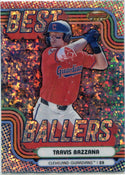 Travis Bazzana 2024 Bowman's Best Best Ballers Mini Diamond Refractor RC #BB-5