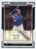 Delwyn Young Autographed 2008 Topps 07 Highlights #HA-DY