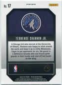 Terrence Shannon Jr 2024 - 2025 Panini Prizm Emergent Green Prizm RC #17